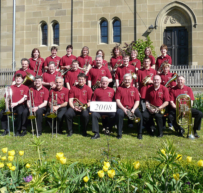 Posaunenchor Enheim: Der Chor im Jahr 2008